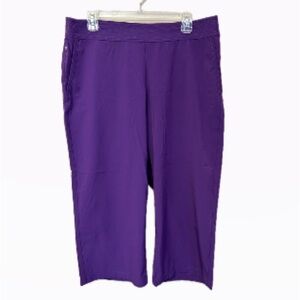 Chico’s Zenergy Purple Pants Chico’s Size 3 (XL)